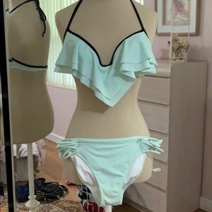 VS light blue wire bikini